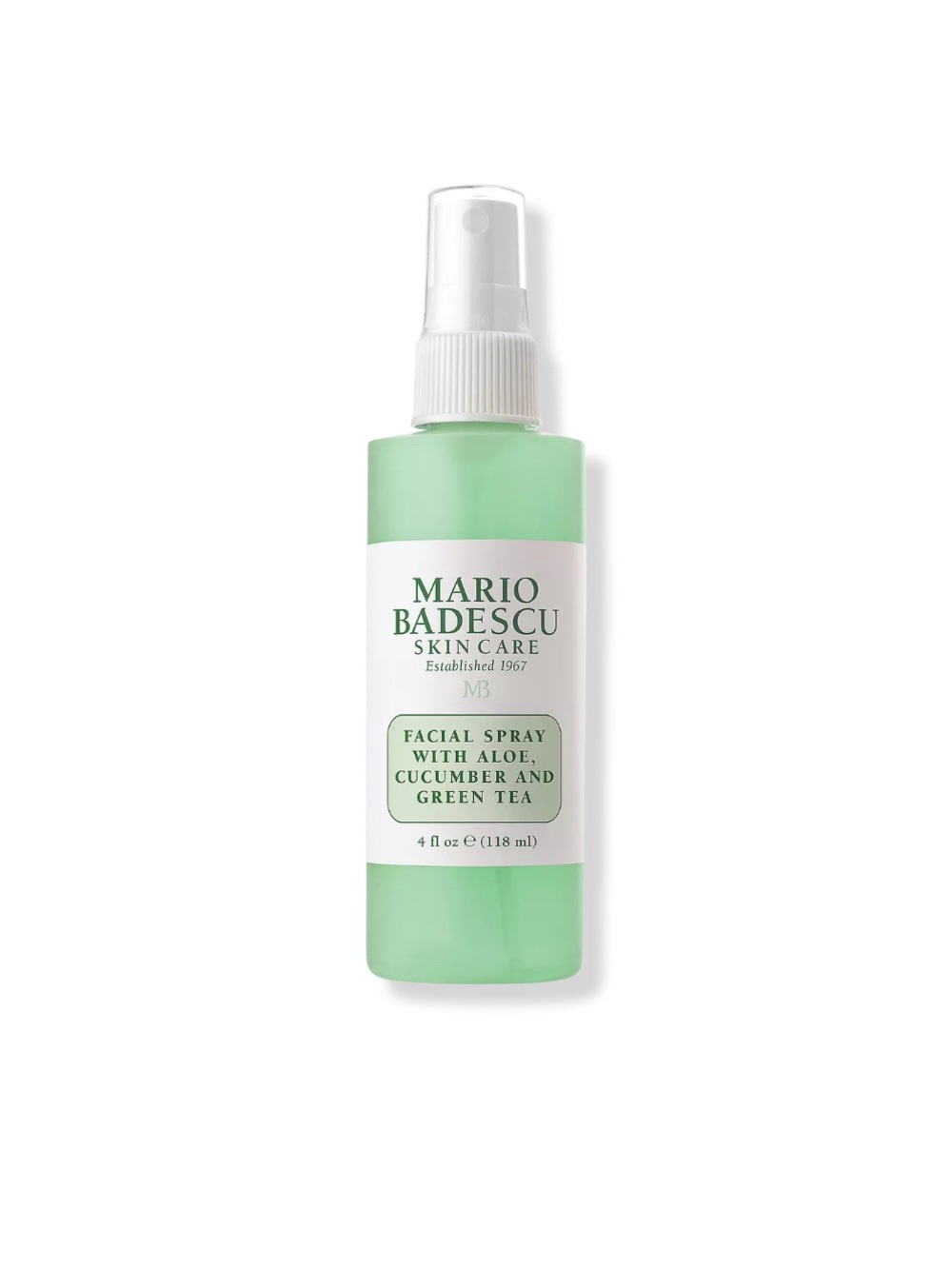 Mario Badescu Facial Spray with Aloe, Cucumber & Green Tea 4 fl oz NWT